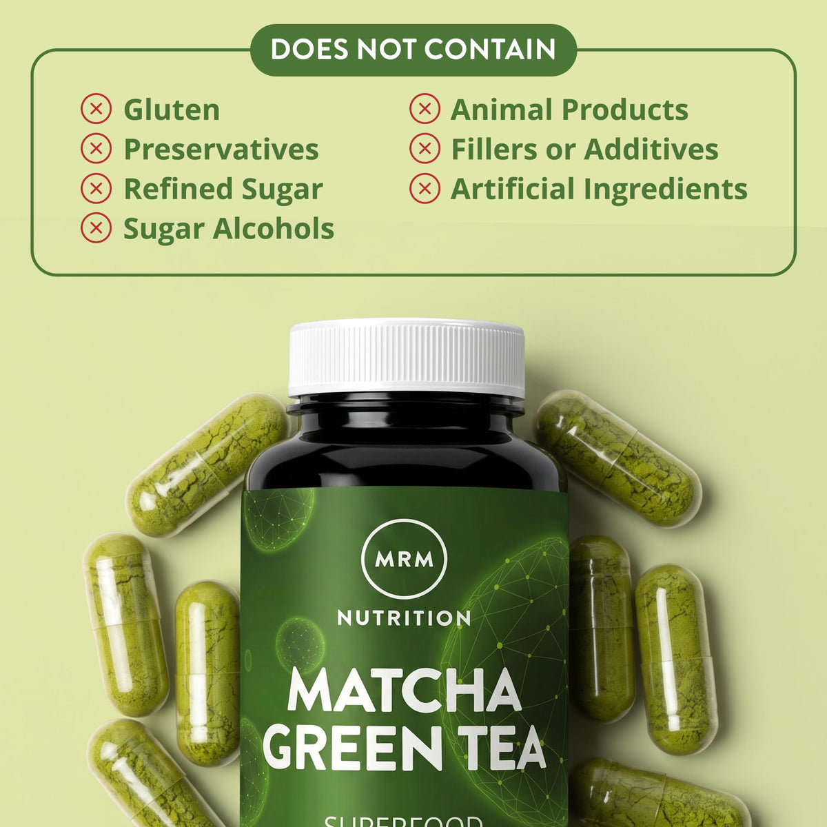 MRM Matcha Green Tea Capsules - 60 Capsules - image 9