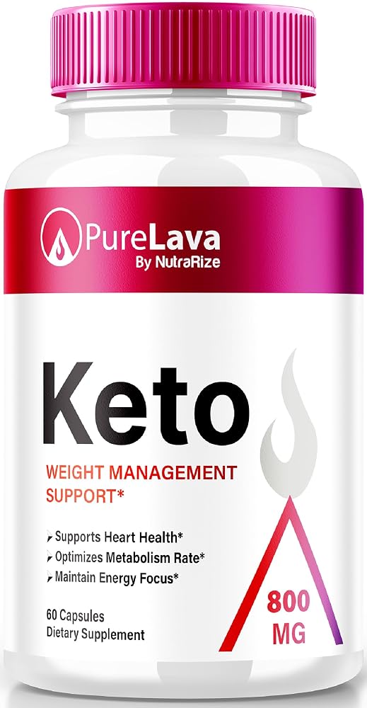 NutraRize Pure Lava Keto Formula Capsules - 60 Capsules