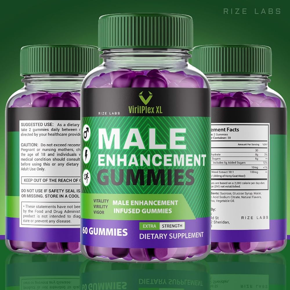 Rize Labs VirilPlex XL Gummies for Men's Wellness - 120 Gummies - image 10