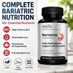 Kaitamin Bariatric Multivitamin with Iron Once Daily - 120 Softgels - image 3