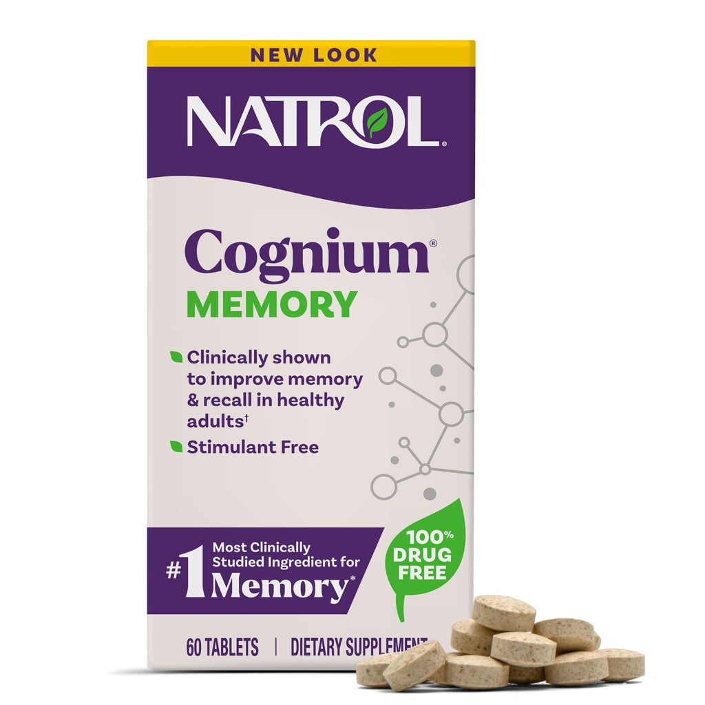 Natrol Cognium Memory Brain Support - 60 Tablets