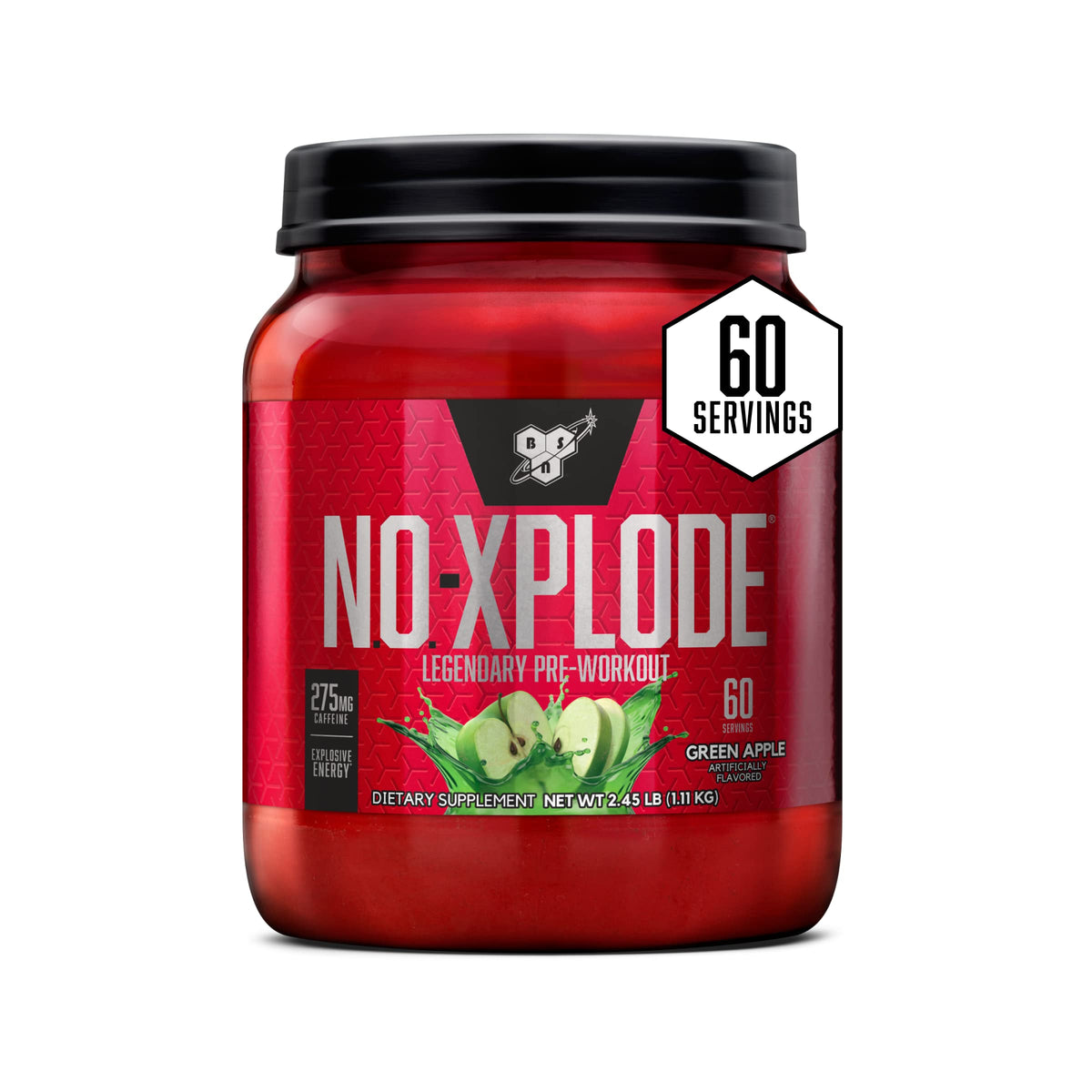BSN N.O.-XPLODE Cool Rush Pre Workout Powder