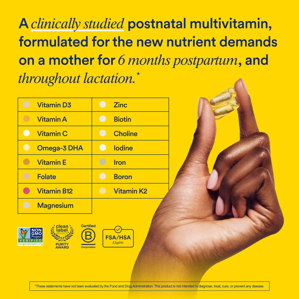 Ritual Women's Postnatal Multivitamin - 60 Capsules - image 2