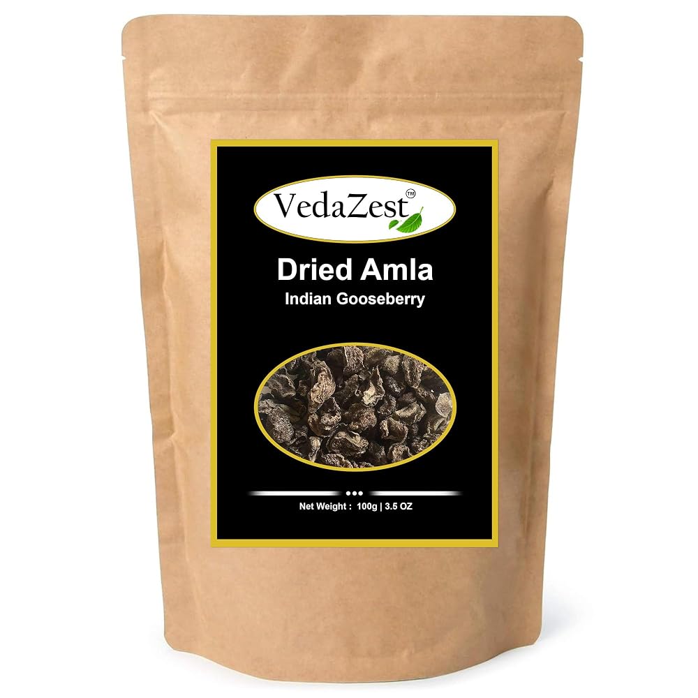 Vedazest Organics Dried Amla Indian Gooseberry - 100g - image 2