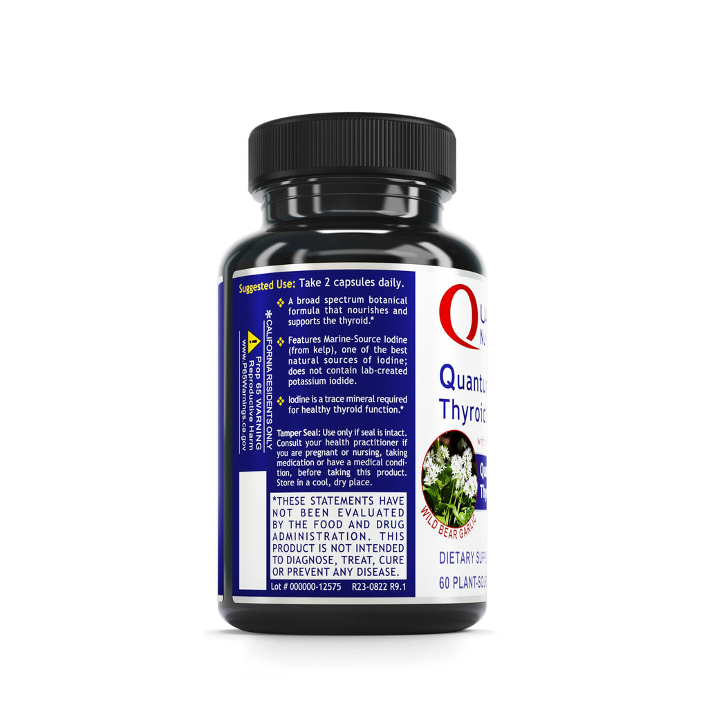 Quantum Nutrition Thyroid Support Complex - 60 Vegetarian Capsules - image 3