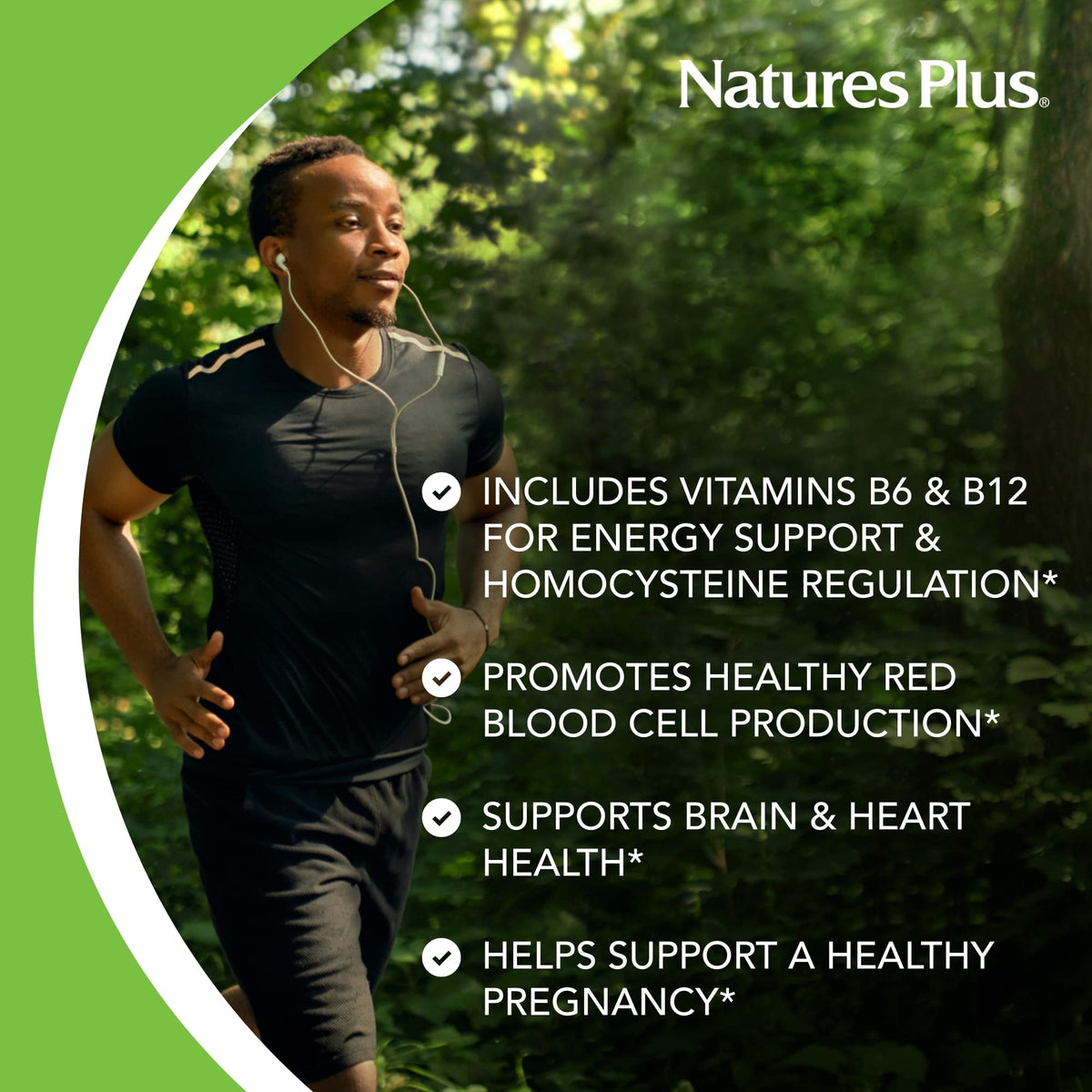 NaturesPlus Folic Acid Hearts Prenatal Support - 90 Tablets - image 4