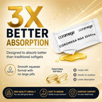 Coromega MAX Gold Omega-3 Fish Oil + Vitamin D - 30 Packets - image 3