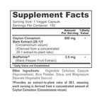 NusaPure Ceylon Cinnamon 500mg - 150 Vegetarian Capsules - image 4