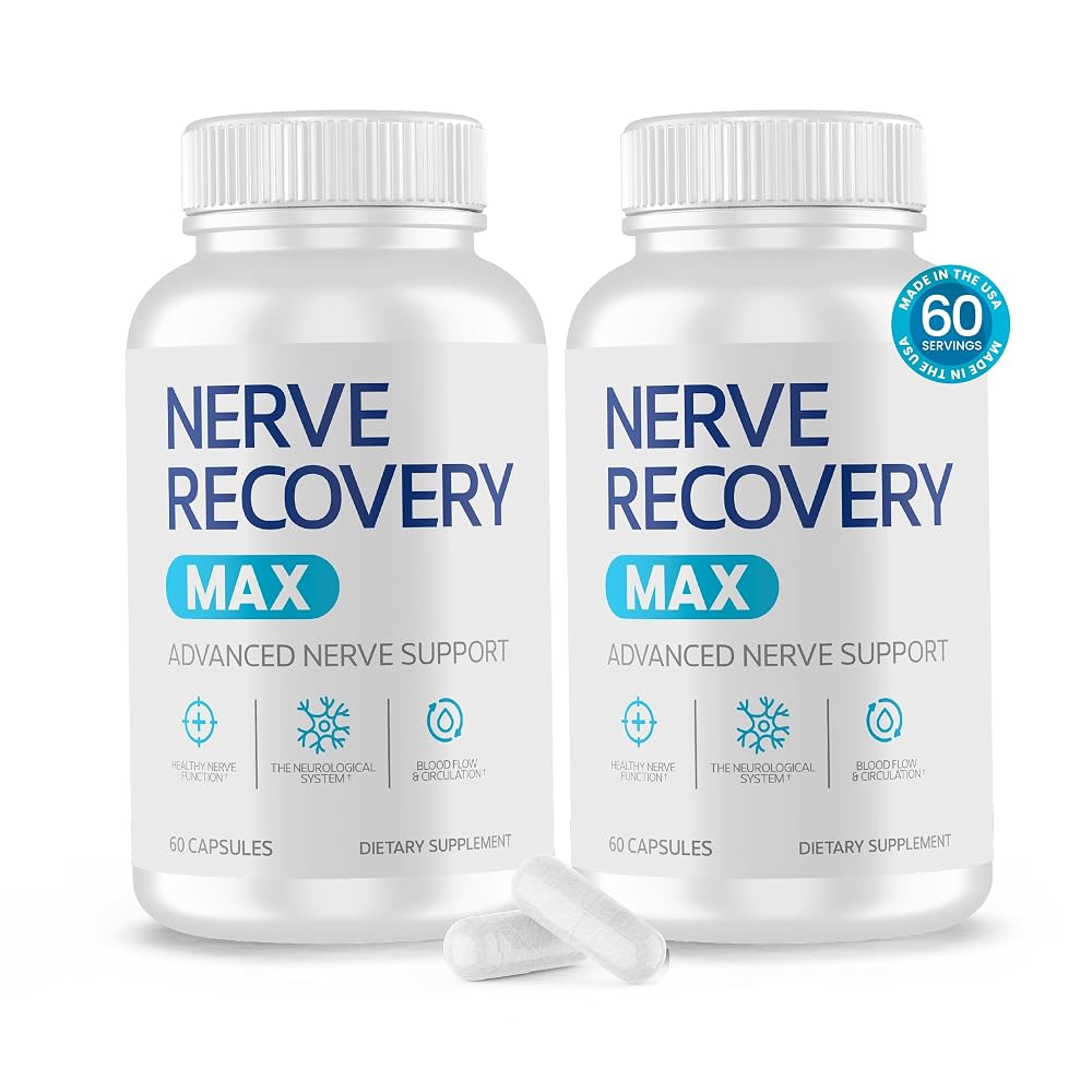 Nerve Recovery Max - Non-GMO Advanced Nerve Support Supplement