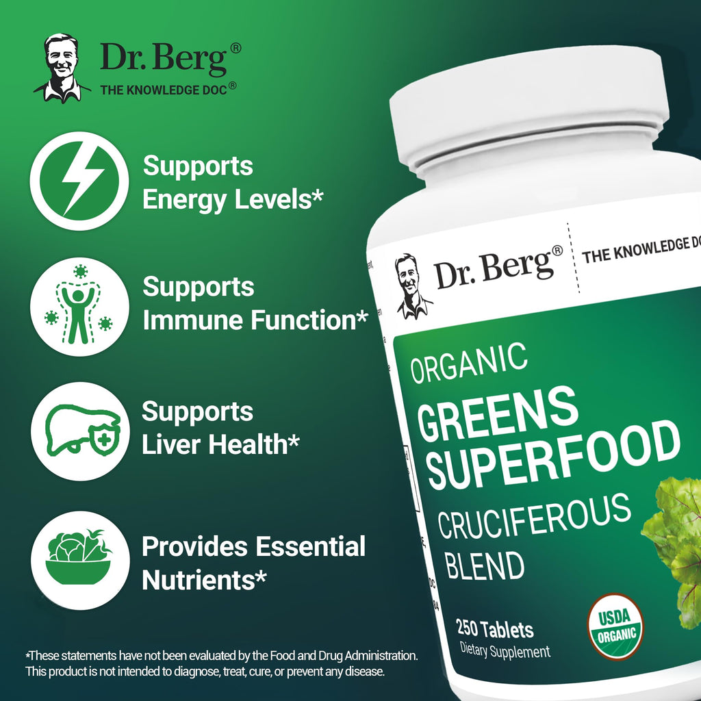 Dr. Berg's Organic Cruciferous Support