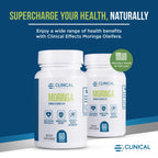 Clinical Effects Moringa Oleifera 800mg Superfood Supplement - 60 Capsules - image 3