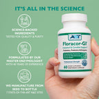 AST Enzymes Floracor Probiotic & Enzyme Formula - 60 Vegetarian Capsules - image 6