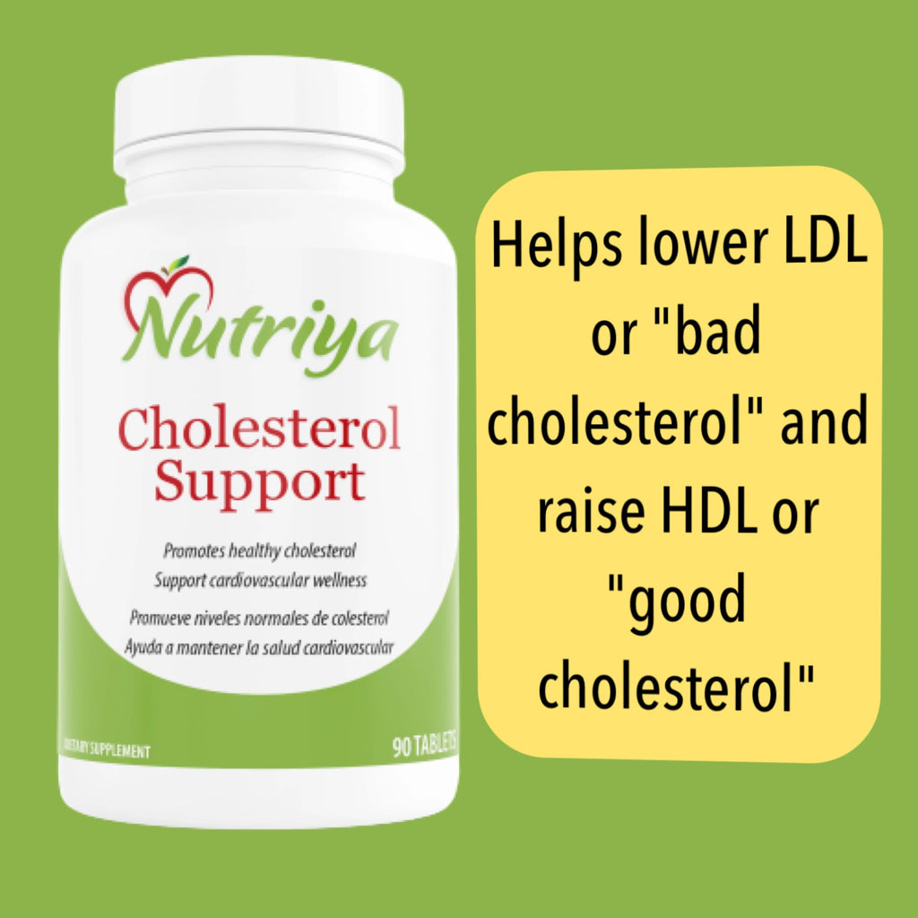 Nutriya Cholesterol Support - 90 Tablets - image 2