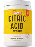 Sundance Citric Acid Powder Food Grade - 1 Lb