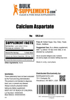 BulkSupplements.com Calcium Aspartate Powder