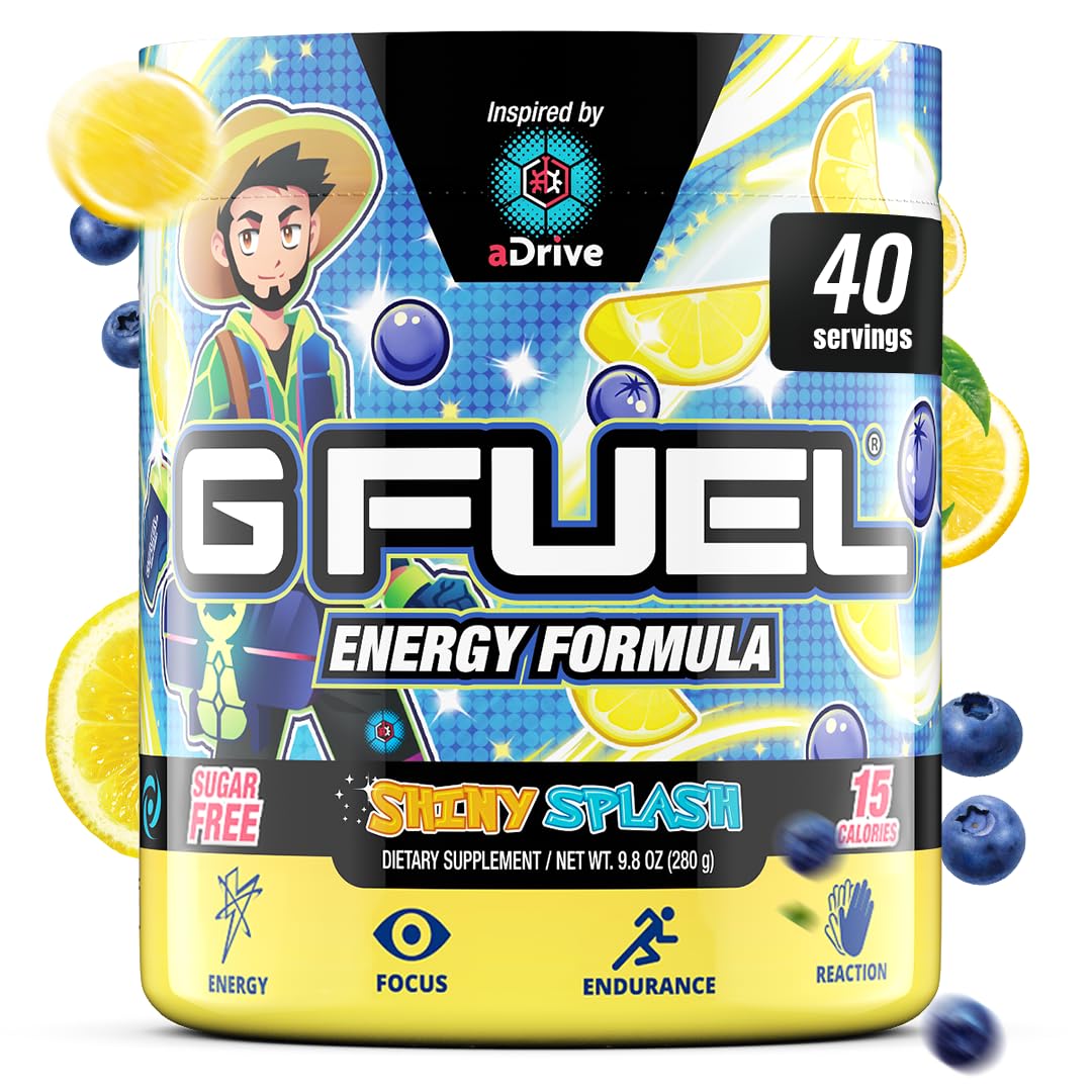 G Fuel aDrive Energy Drink Powder for Gaming - 40 Servings