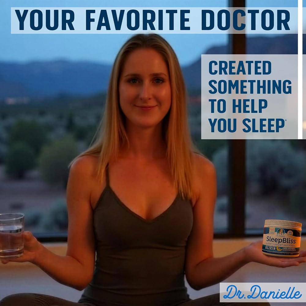 Doctor Danielle SleepBliss Nighttime Drink Mix for Sleep - 30 Servings - image 3