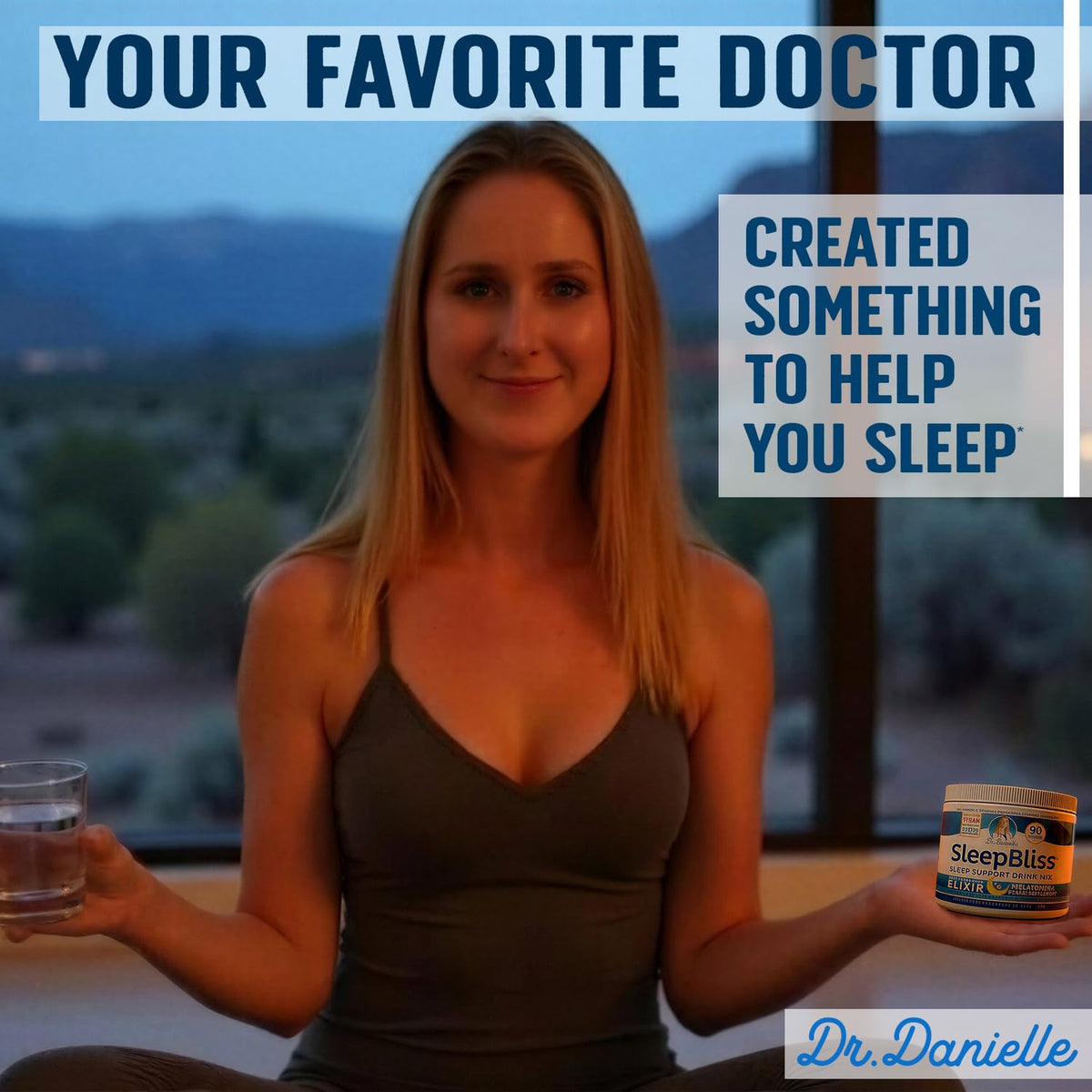 Doctor Danielle SleepBliss Nighttime Drink Mix for Sleep - 30 Servings - image 3