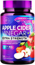 Hello Lovely! Apple Cider Vinegar Capsules 1877mg Per Serving - Extra