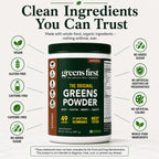 Greens First Original Greens Powder - 49 Superfoods - Organic Fruits