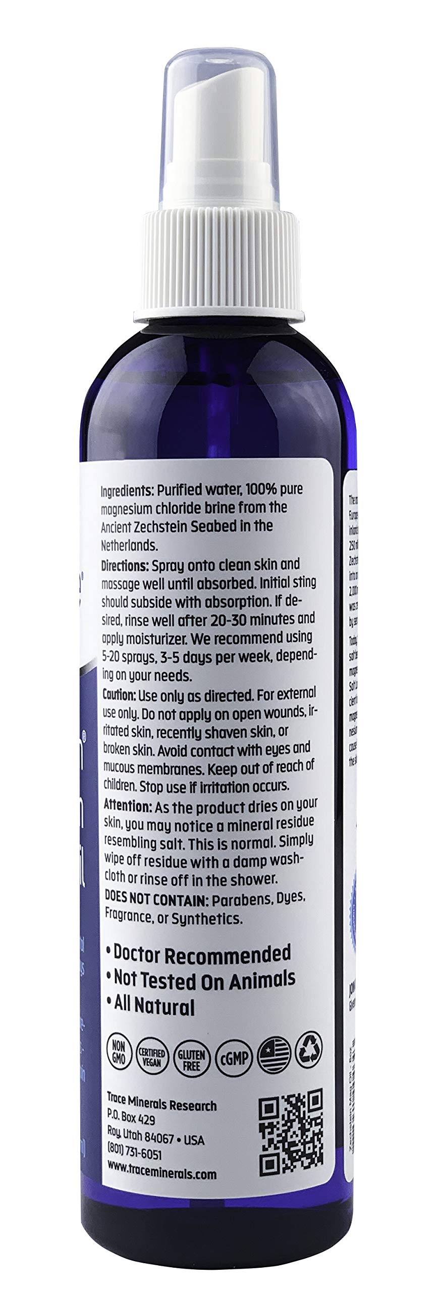 Trace Minerals Pure Magnesium Oil - 8 Fl Oz - image 2