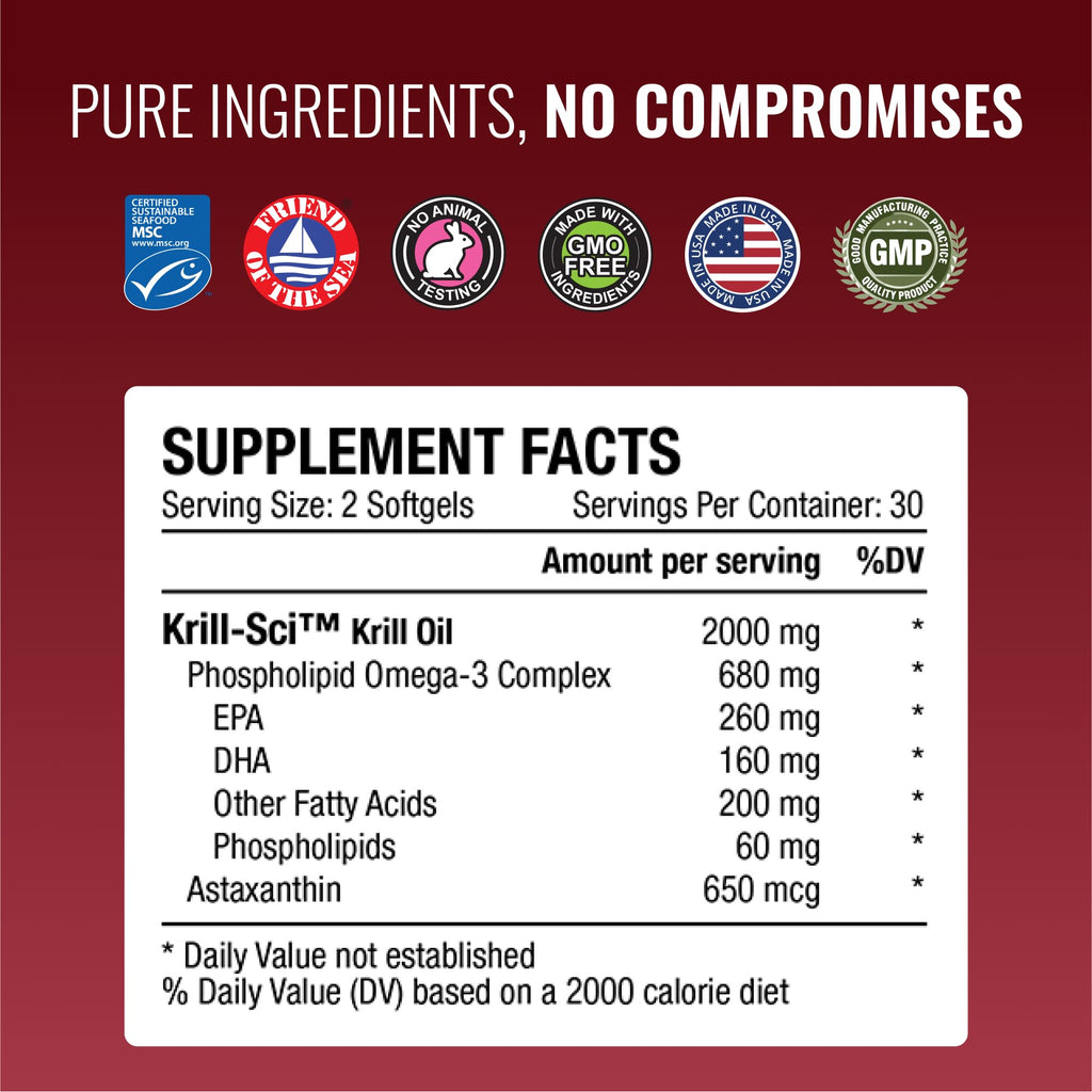 Approved Science® Krill Oil - Softgels