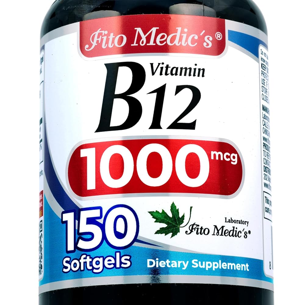 FITO MEDIC'S Vitamin B12 Softgels - 150 Softgels
