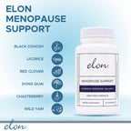 Elon Menopause Supplement for Women with Black Cohosh & Dong Quai - 60 Capsules - image 3