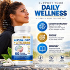 Maximize Within Alpha GPC + Citicoline Nootropic - 60 Capsules - image 5