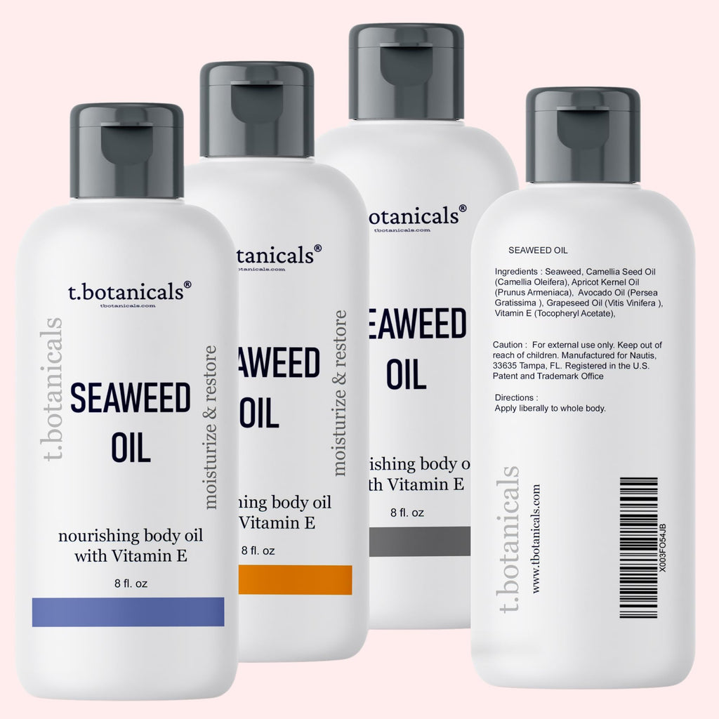 t.botanicals Seaweed Body Oil Anti-Aging Moisturizer - 8 Fl Oz - image 6