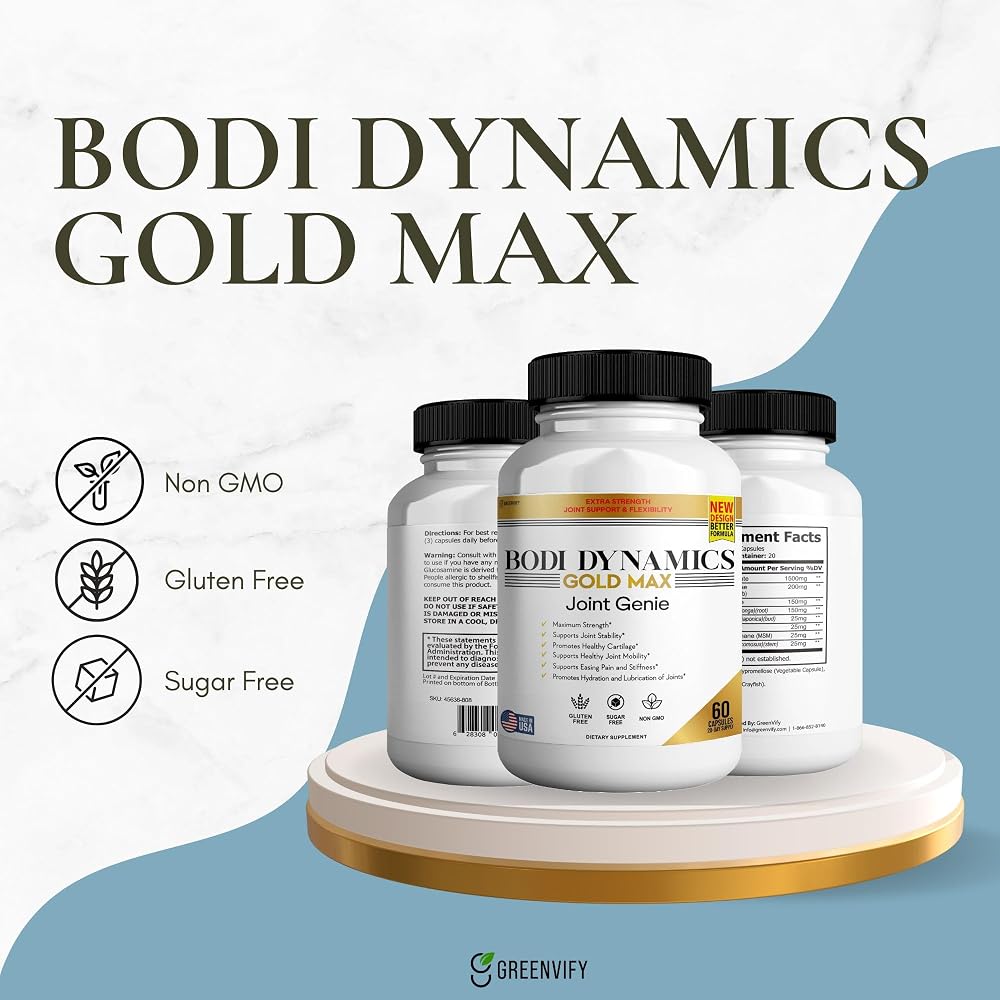 GREENVIFY Bodi Dynamics Gold Max Joint Genie