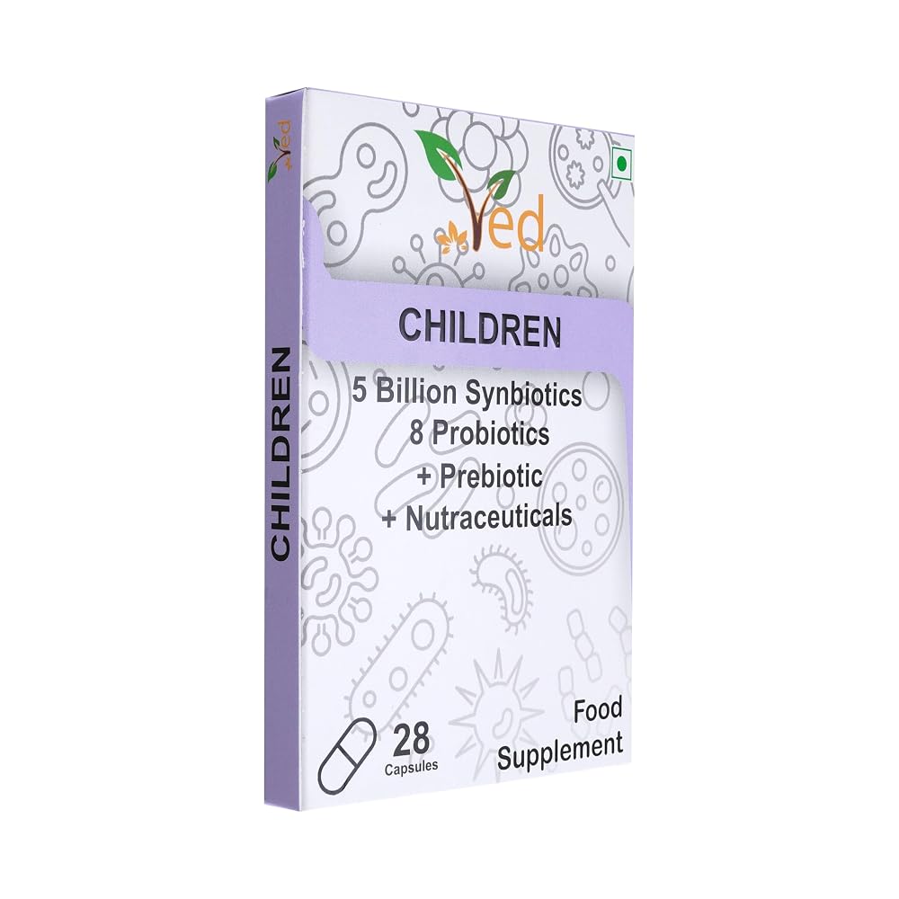 Ved Children Probiotics and Prebiotics 5 Billion CFU - 28 Capsules