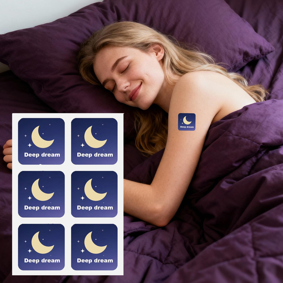Adelbras Sleep Patches for Adults with Melatonin & Valerian - 60 Count - image 5