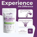 BODYWORK360 Multi Collagen Peptides Powder - 16 oz - image 4