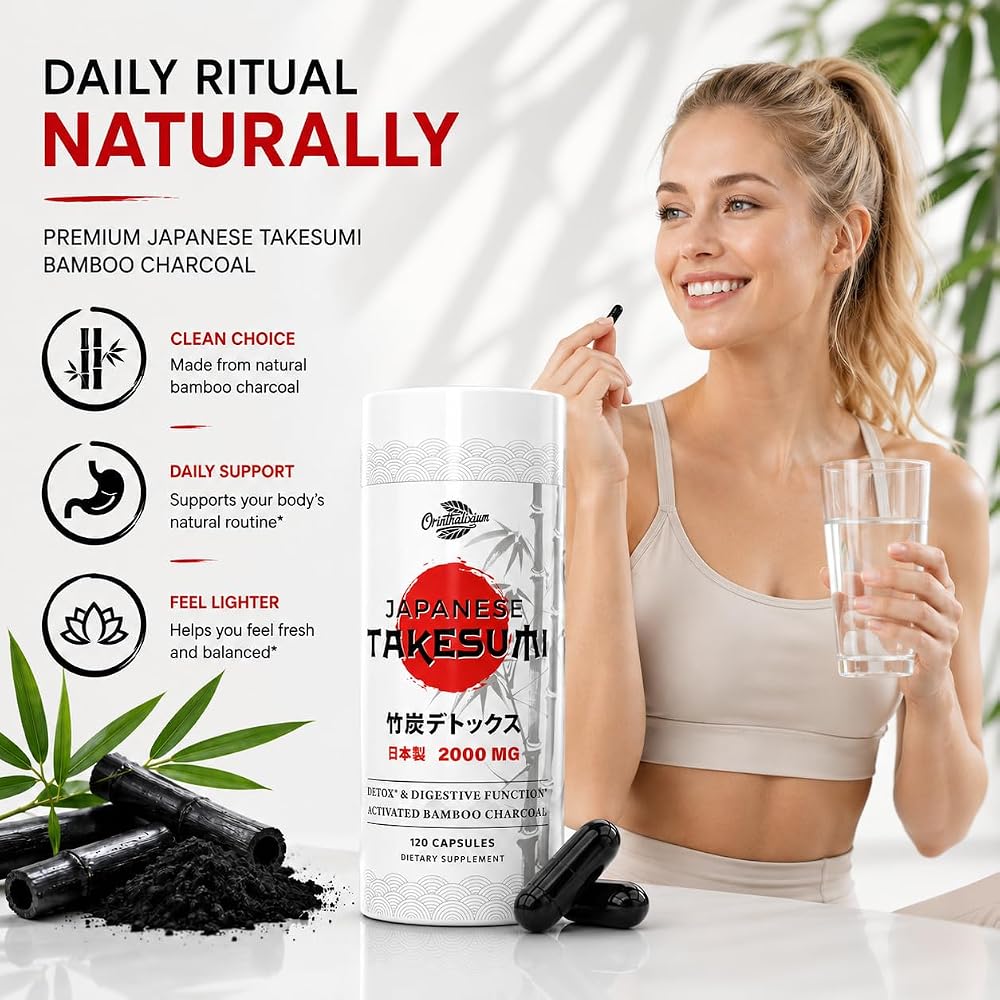 Orinthalixium Takesumi Activated Bamboo Charcoal 2000mg