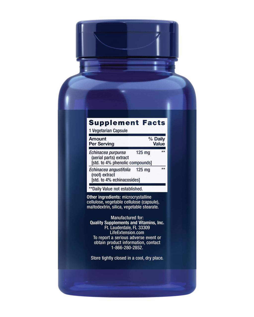 Life Extension Echinacea Elite Dual-Extract Immune Support - 60 Capsules - image 2