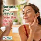 YUM-V'S YumVs Biotin Gummies 5000mcg - Luscious Raspberry Flavor