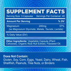 Zentastic Magnesium Complex 4-in-1 Supplement Chelated - 120 Capsules - image 5