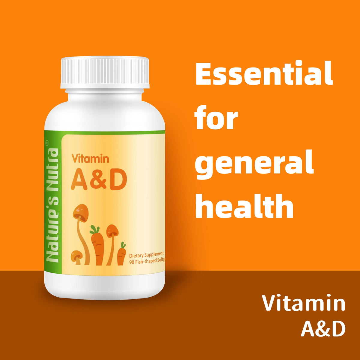 Nature's Nutra Vitamin A&D Softgels for Children - 90 Softgels - image 4