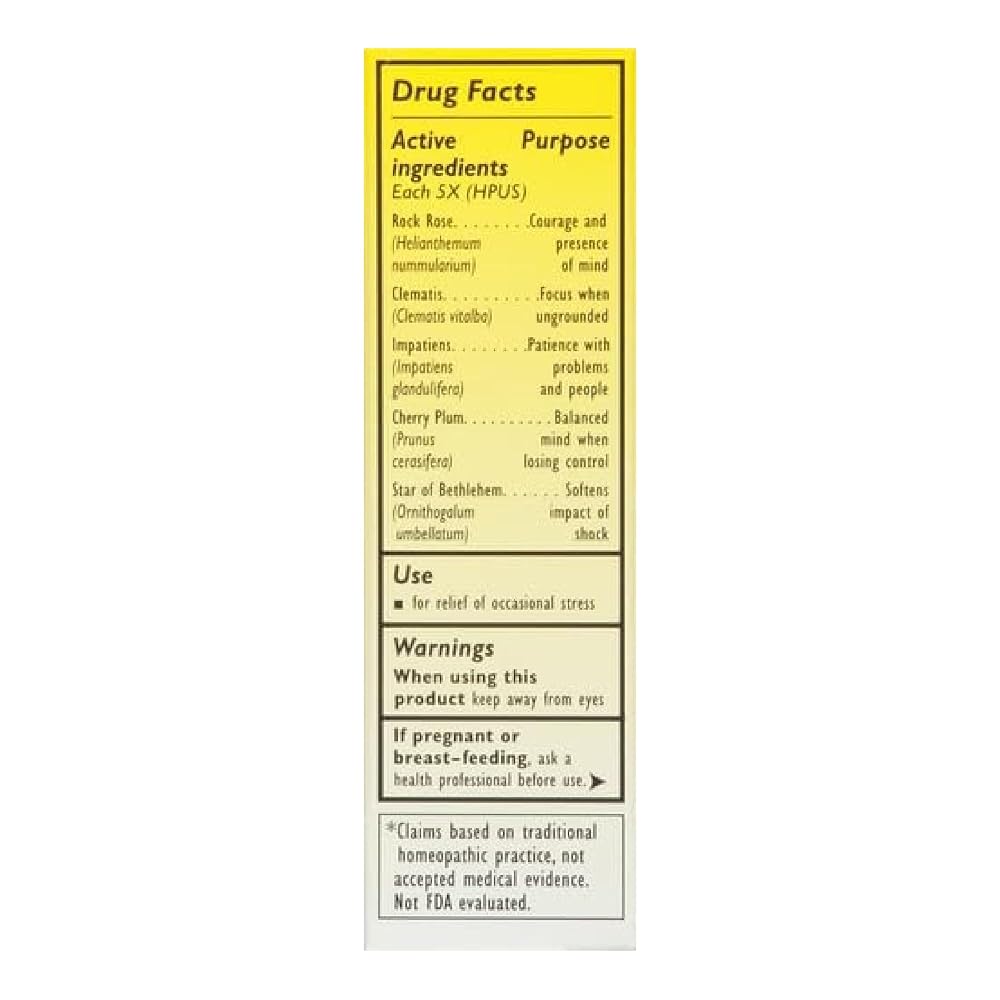 RESCUE REMEDY Dropper Flower Essence Stress Relief - 20 mL - image 3