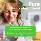 HelloPharmacist Raw Desiccated Bovine Thyroid 300mg - 60 Capsules - image 5