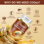 Ciaceae Ubiquinol CoQ10 600 MG Softgels with Omega-3 & Shilajit & PQQ