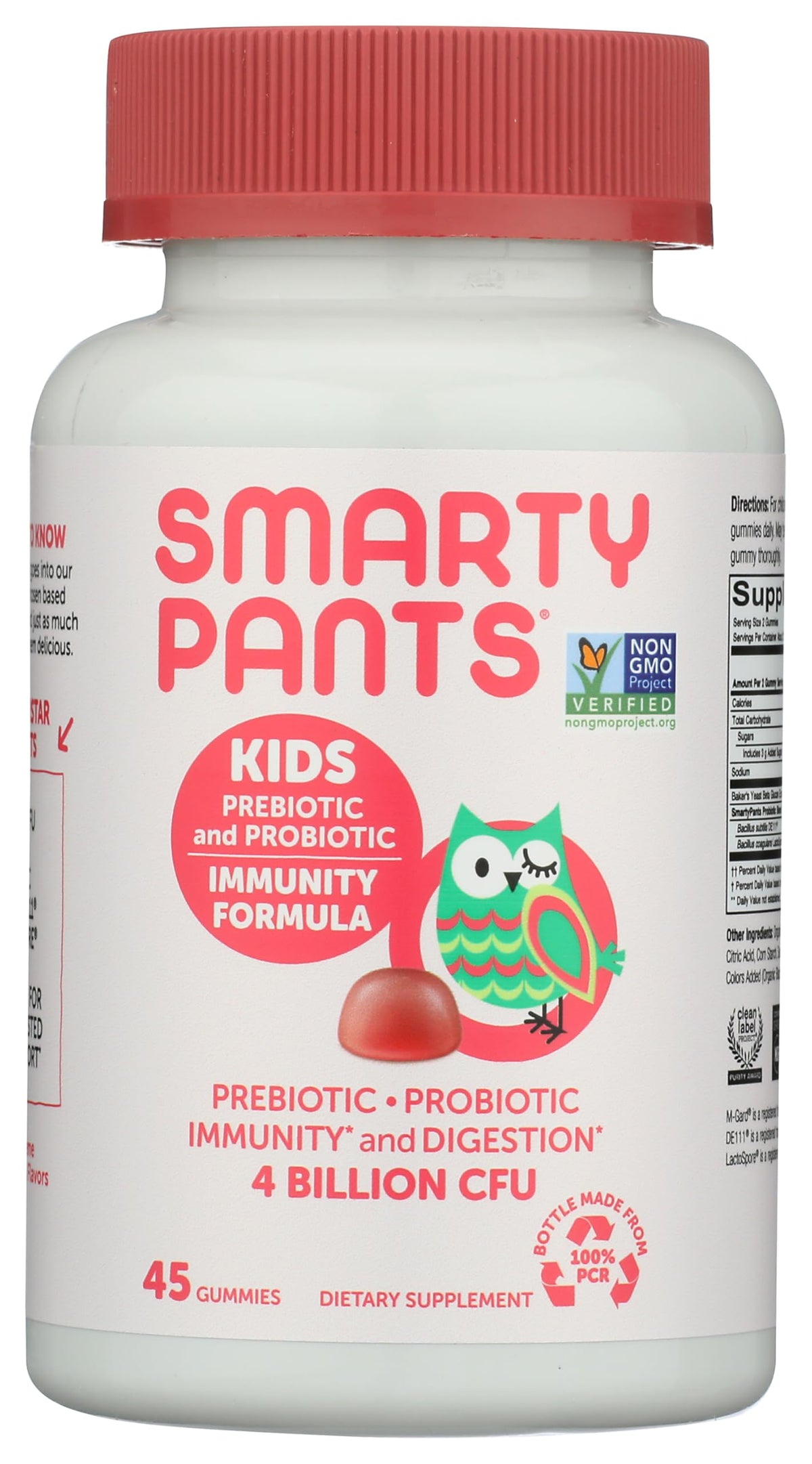 SmartyPants Kids Probiotic Complete Strawberry Crème - 45 Gummies