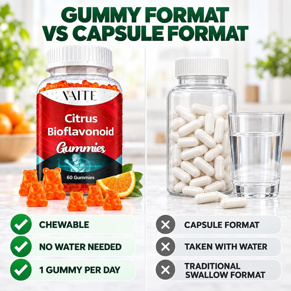 VAITE Citrus Bioflavonoid Complex 1000mg - 60 Gummies - image 5