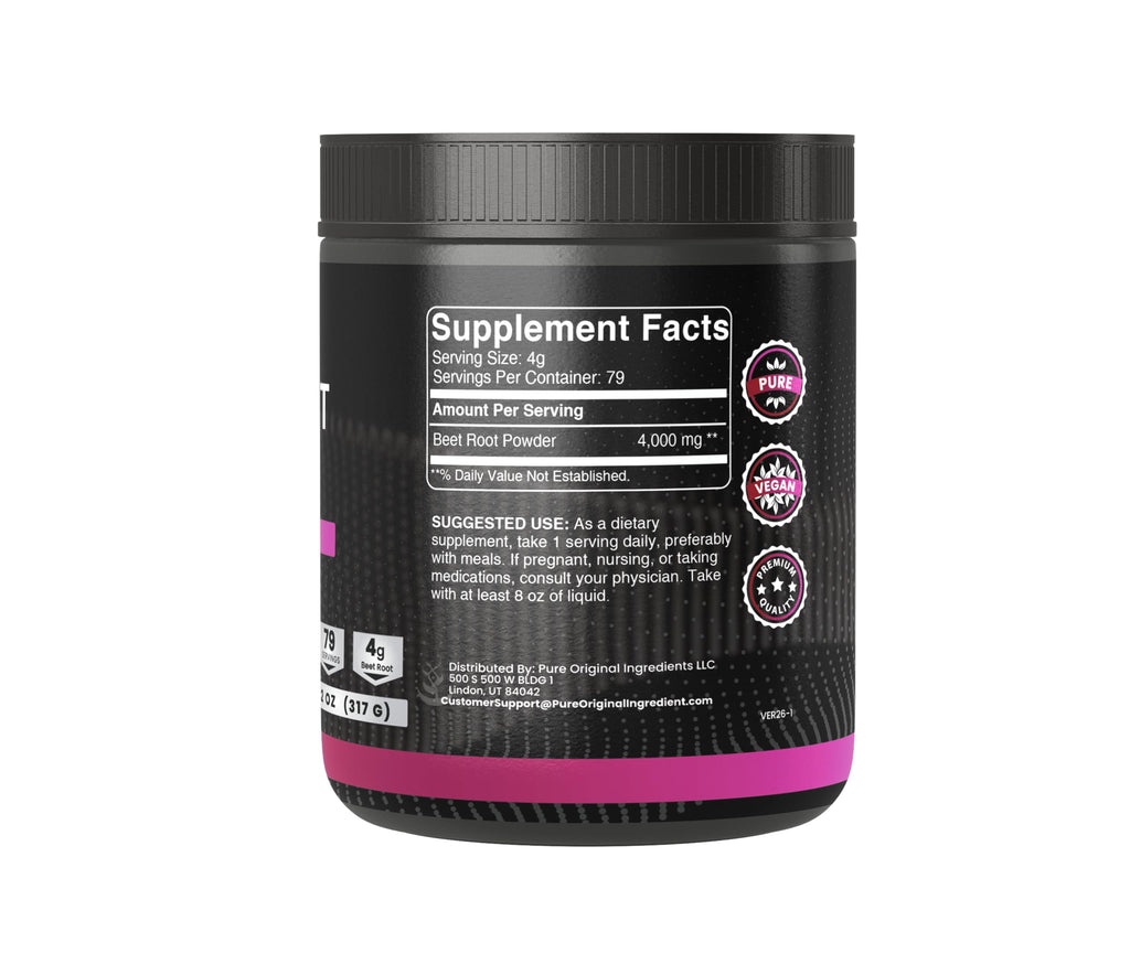 PURE ORIGINAL INGREDIENTS Beet Root Powder - 11.2 oz - image 2