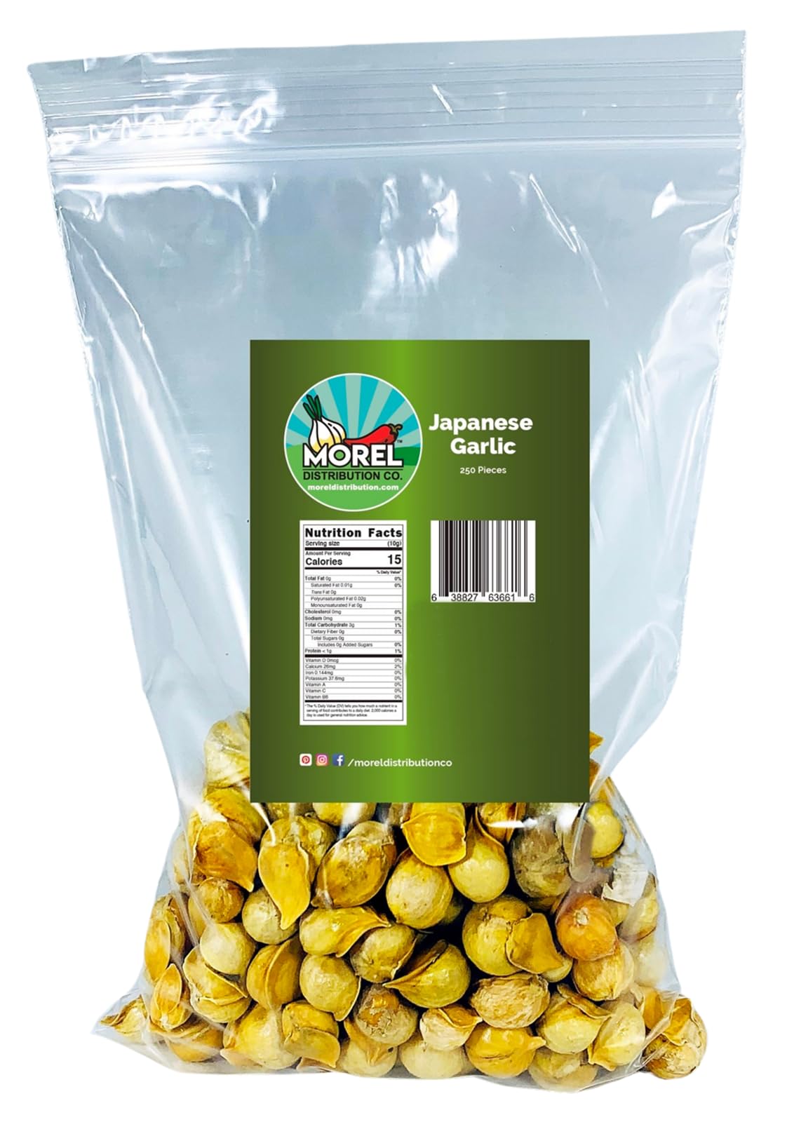 Morel Distribution Company Japanese Garlic//AJO Japones (100%