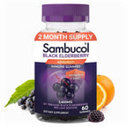 Sambucol Elderberry Gummies Immune Support - 60 Count