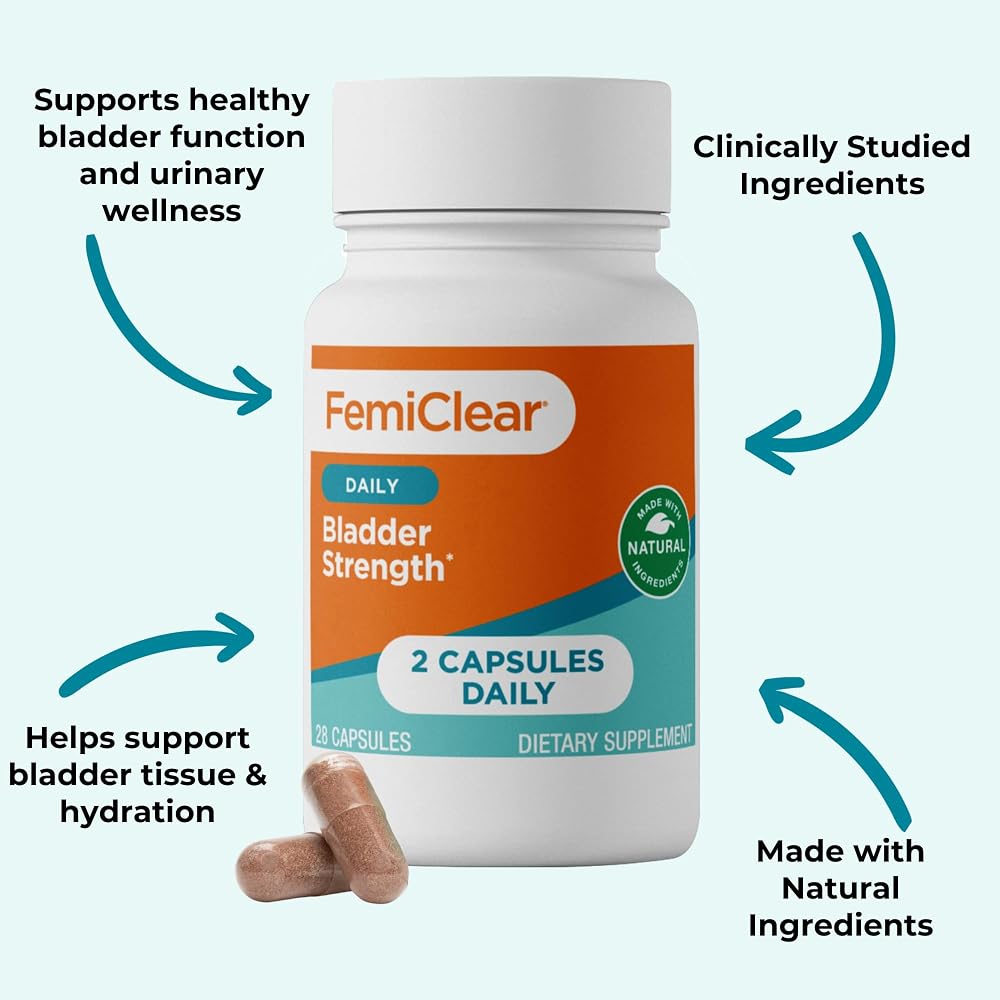 FemiClear Daily Bladder Strength Supplement - 28 Capsules - image 3