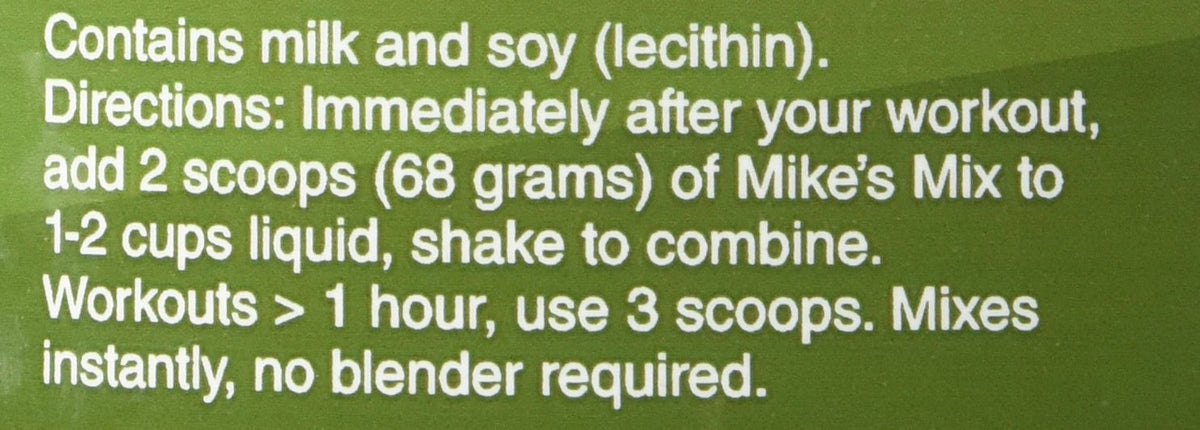 Mike's Mix Recovery Drink Powder Chocolate - 26 Servings - image 4