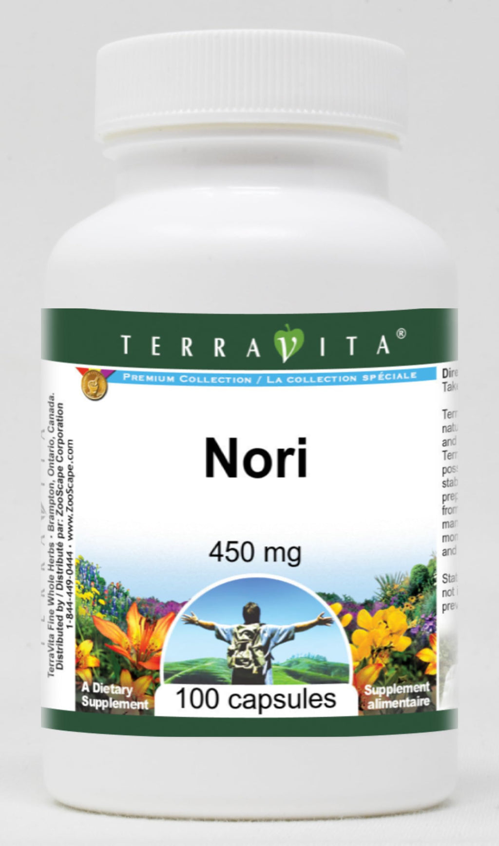 Terravita Nori - 450 mg (100 Capsules, ZIN: 520942)